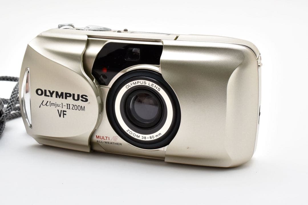【完動美品】E-42 OLYMPUS μ Ⅱ ZOOM VF リモコン付き