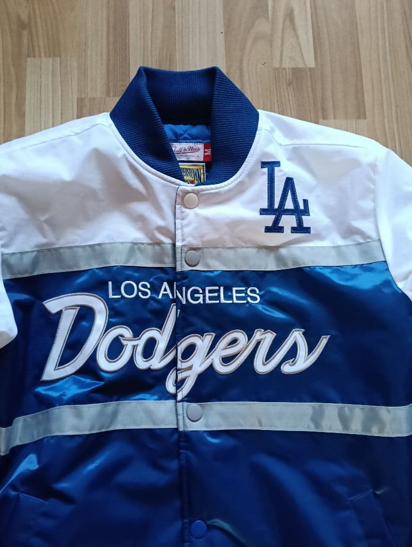 ミッチェルアンドネス x MLB ロサンゼルス ドジャース スタジャン XL