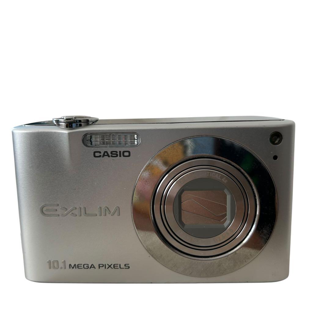 動作確認済み CASIO EXILIM EX-z100 シルバー コンデジ