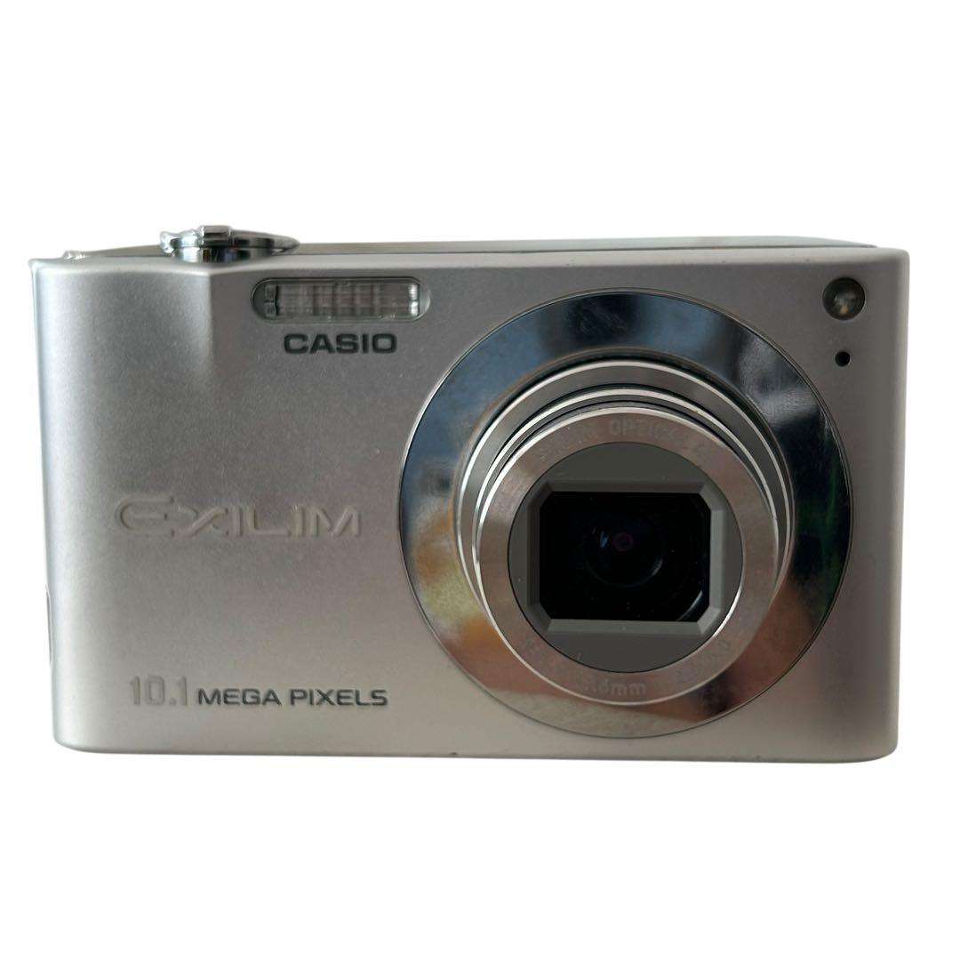 動作確認済み CASIO EXILIM EX-z100 シルバー コンデジ
