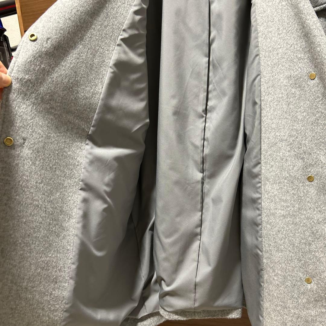 23区ウールカシミヤビーバー フード付き ショートコート