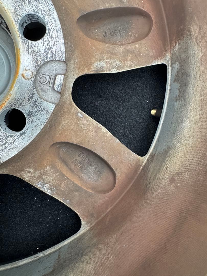 ①NeoxP 150 ランドクルーザープラド純正 17in 7.5J+25