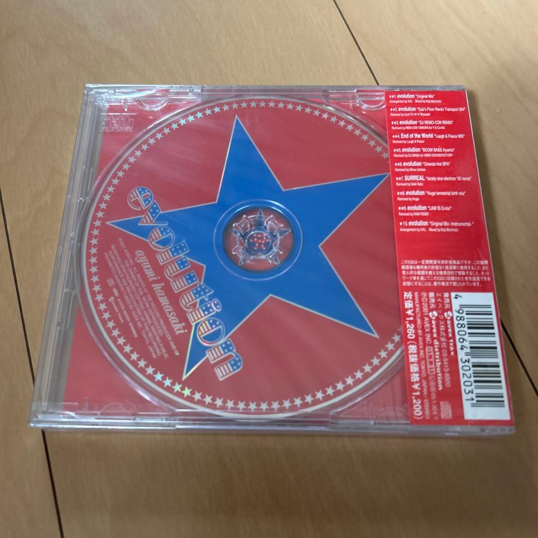 【即購入ok!!】浜崎あゆみシングル『evolution』新品未開封