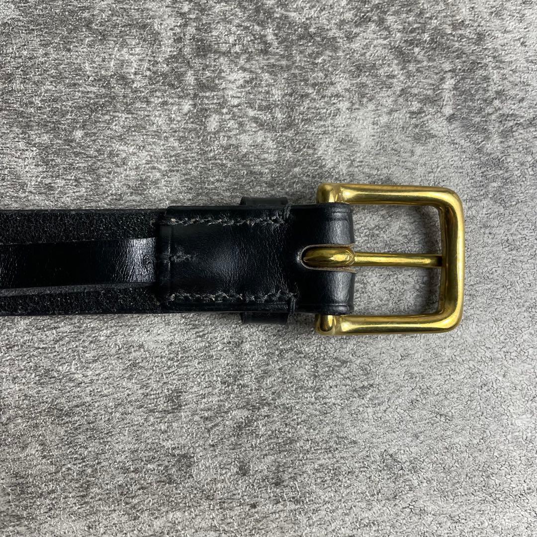 Brady WEST-END-BELT ベルト 黒 イングランド製 ブレディー