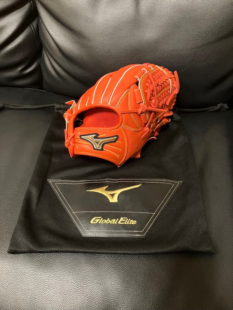 ミズノ　グローバルエリート　Hselection00 軟式　右投げ　内野手用