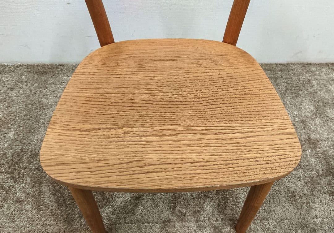 しんご オーク無垢材チェア オイル仕上げ ダイニングチェア-4