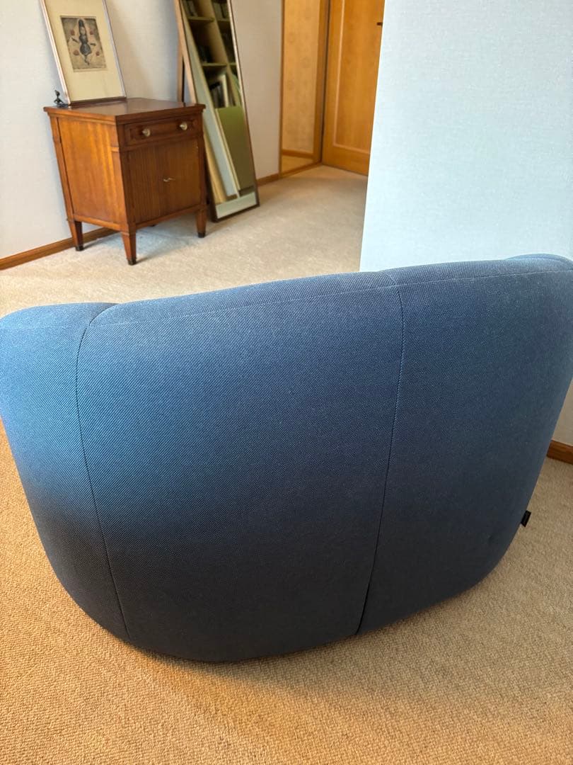 ligne roset 、ロゼパンプキン、1人用ラウンドソファ