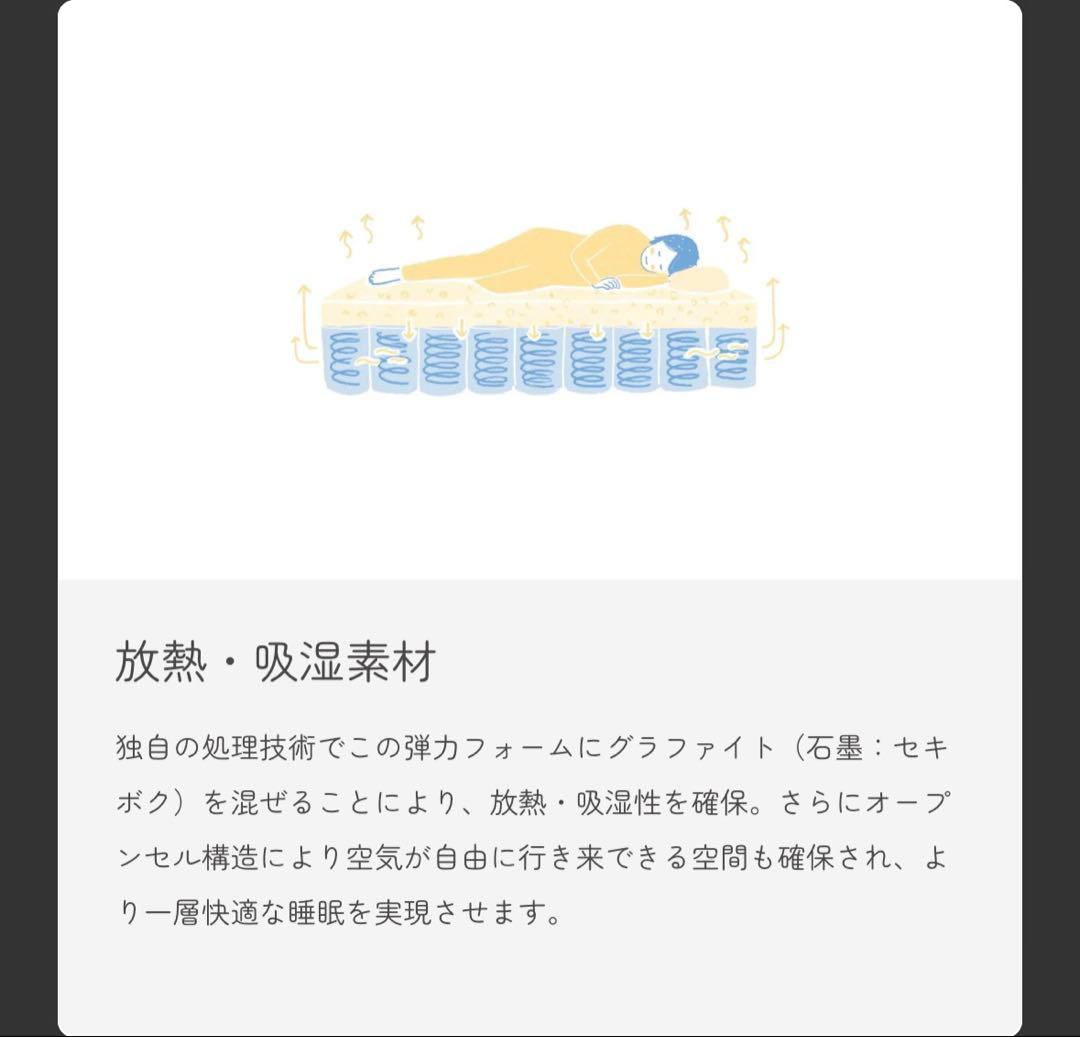 ※junpaichan※ スリーピー・とうふマットレス ダブル 新品未使用