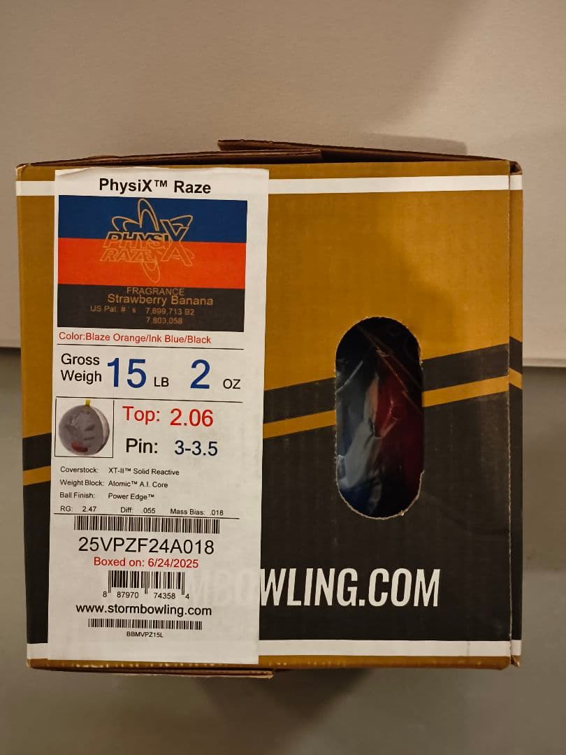 【新品】【国内入手困難品】ストーム　フィジックス　レイズ　15ポンド2オンス