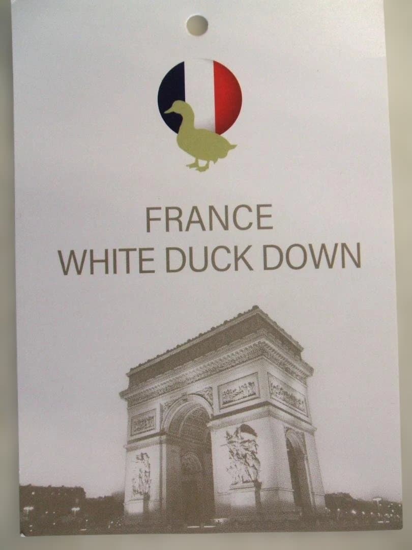 （ダブル）新品＊四つ星＊暖かアルミ加工超長綿生地＊フランス産ダウン増量＊羽毛布団