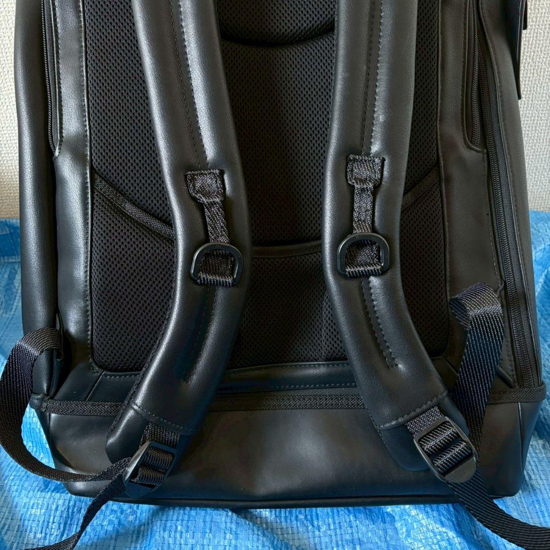 TUMI トゥミ ロールトップ レザー リュック ビジネスリュック