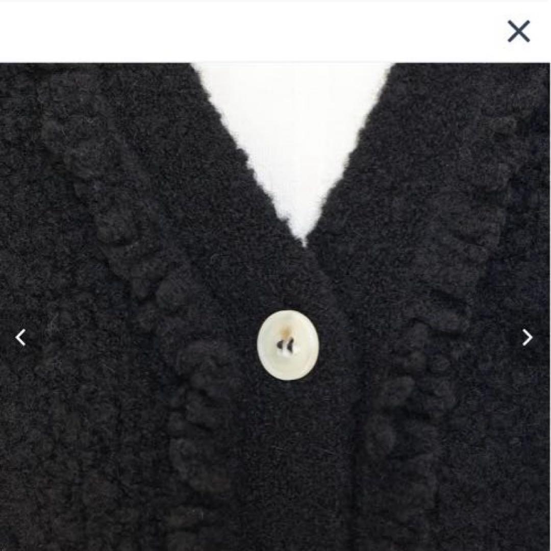 ジプソフィア gypsohila カーディガン　花柄　ブラック　完売品