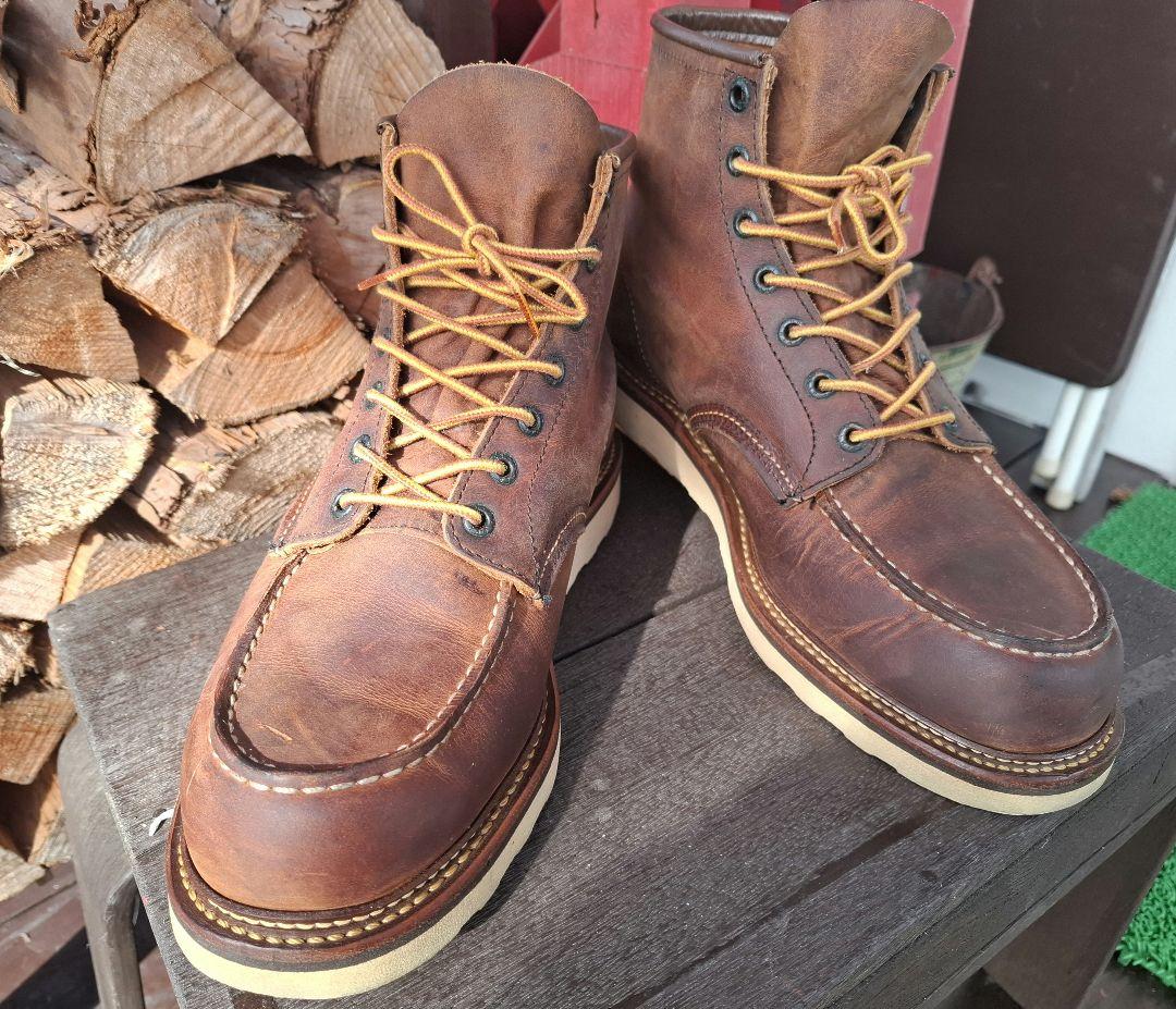 美品　レッドウィング 1907 クラッシックモックトゥ　ラフ&タフ　11D