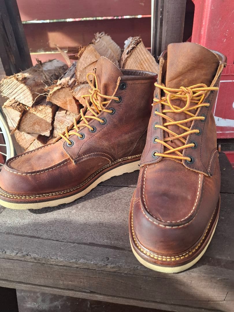 美品　レッドウィング 1907 クラッシックモックトゥ　ラフ&タフ　11D