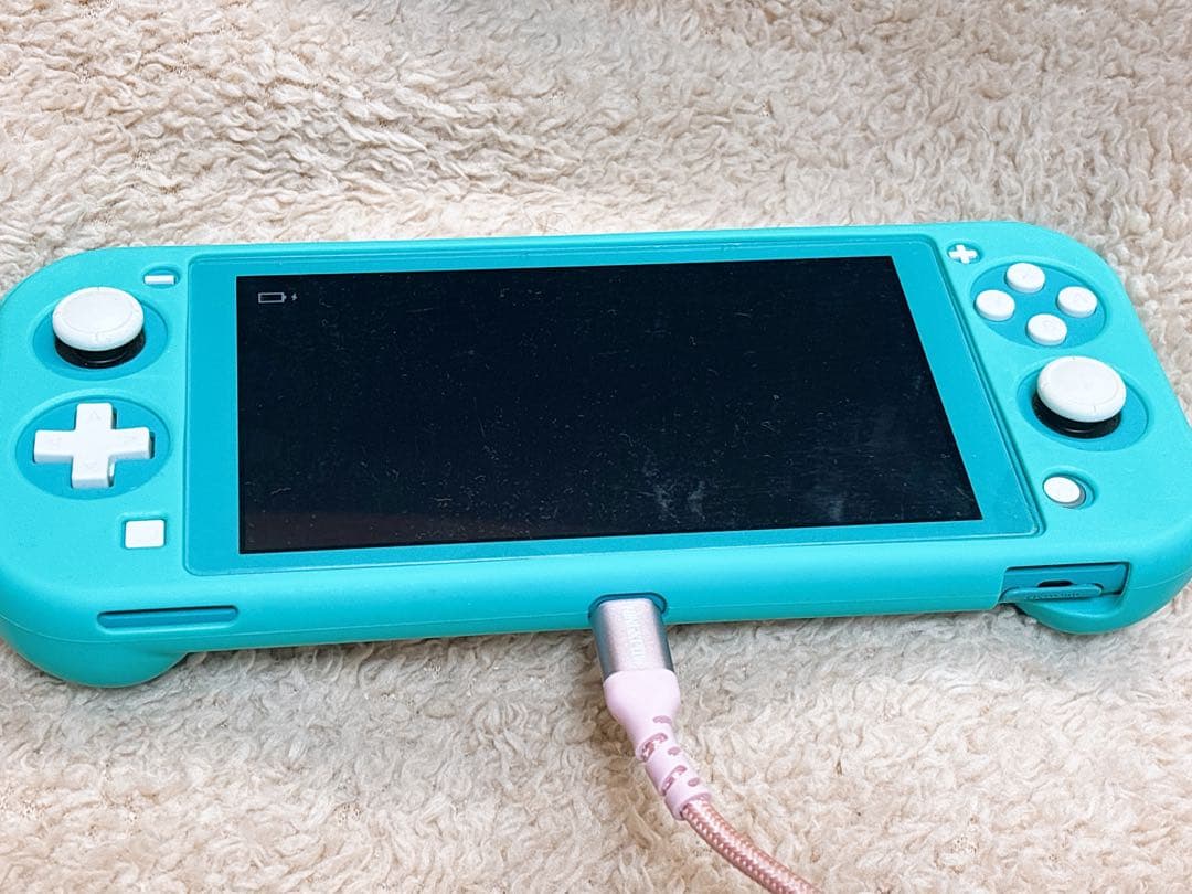 Switch liteグリーン箱付き＋マリオカート8DX