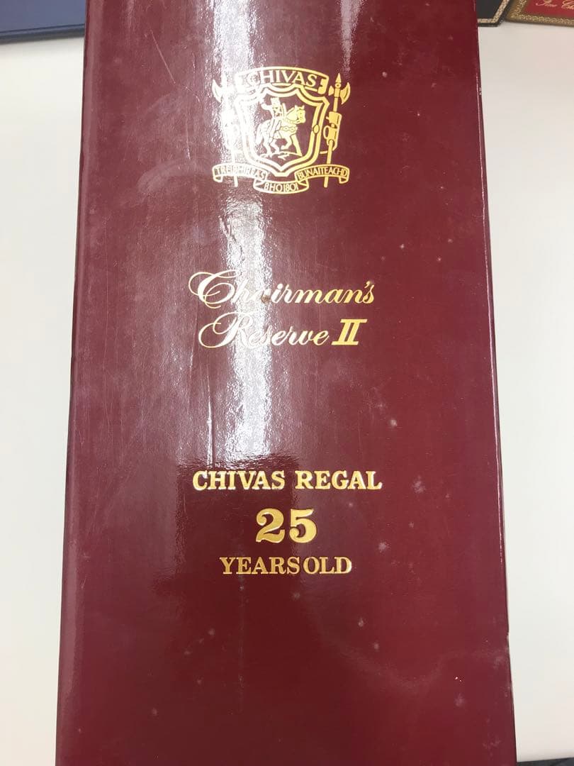 シーバスリーガル　25年　チェアマンズリザーブ