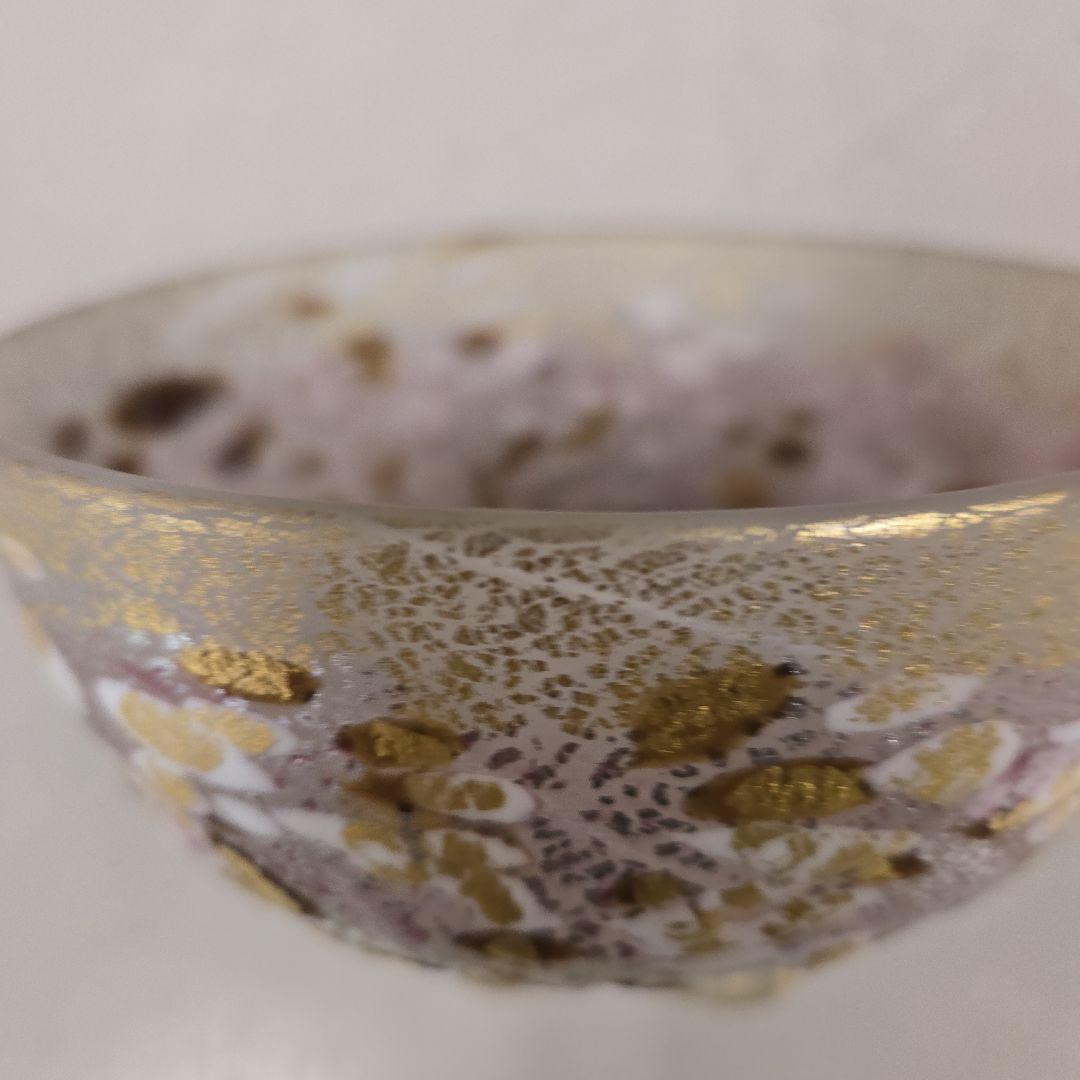 ガラス　抹茶碗　夏茶碗　一品作