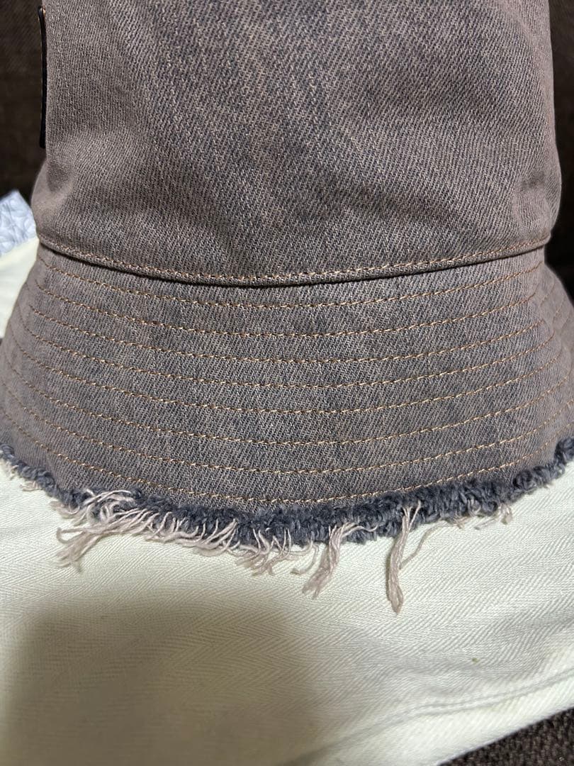 新品未使用『LOEWE』デニムハット　グレー
