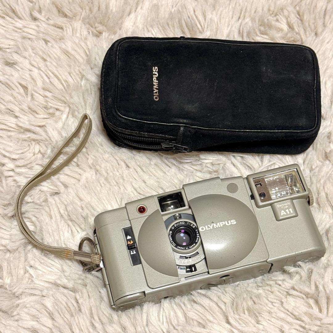OLYMPUS A1 コンパクトフィルムカメラ ケース付き