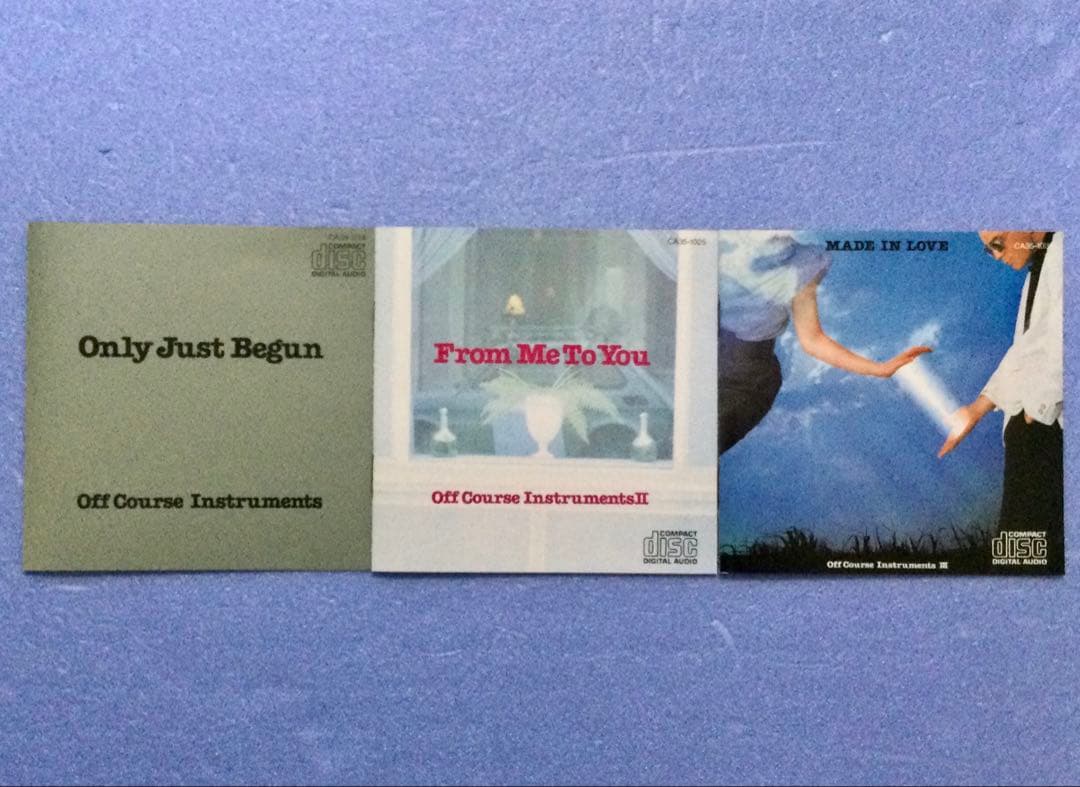 オフコース◇インストゥルメンタルＣＤ３枚セット