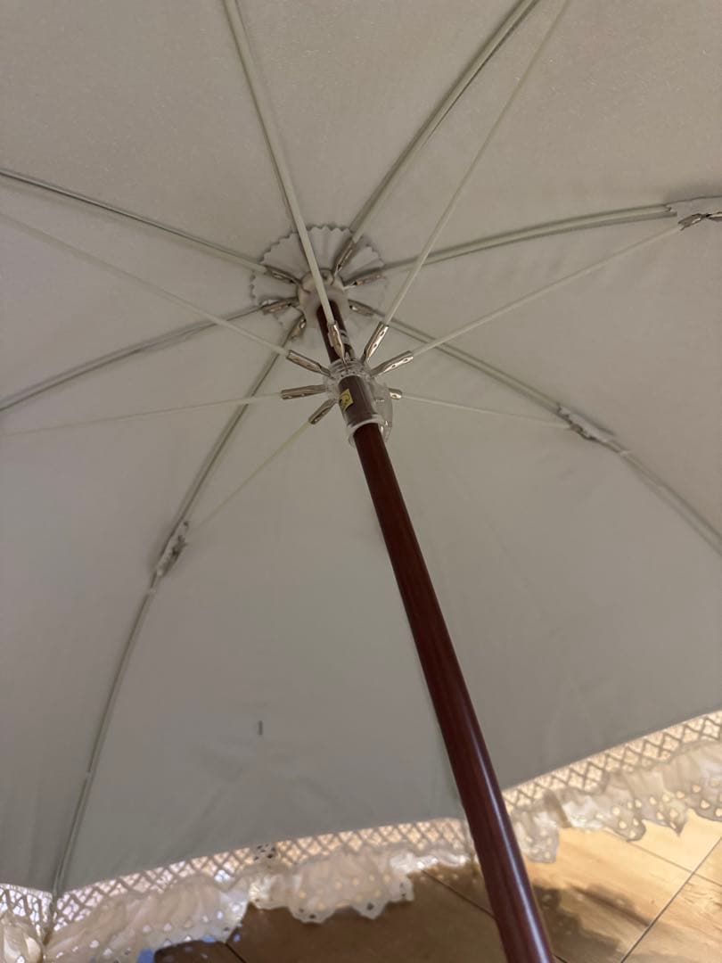 ラルフローレン　フリル　日傘