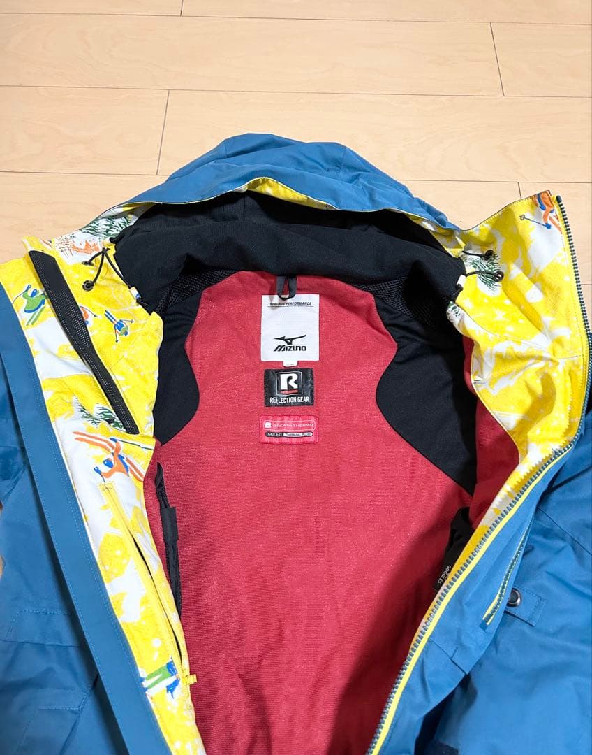 スキーウェア　上下　ミズノ　サイズ:上（M）、下（L）