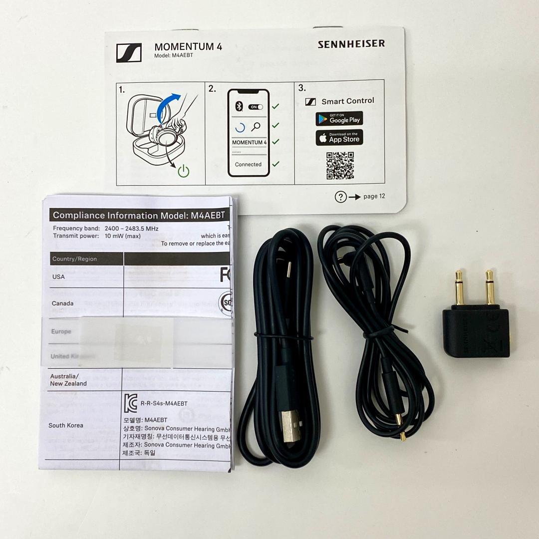 ゼンハイザーワイヤレスヘッドホン MOMENTUM 4 Wireless