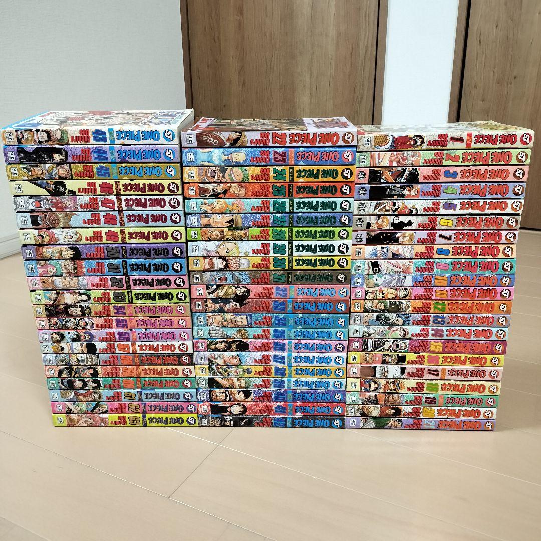 英語版　ワンピース　ONE PIECE 1巻〜63巻