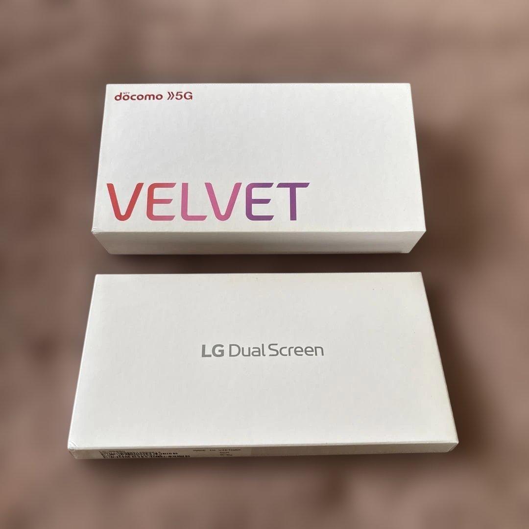 docomo LG VELVET L-52A デュアルスクリーン付