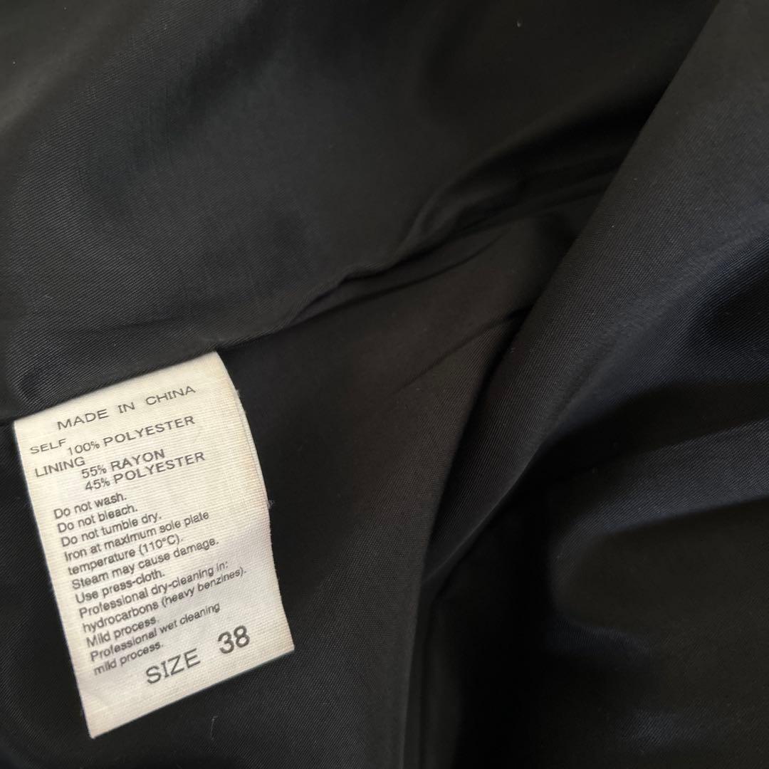 アダムエロペ　シェイプフォルムシングルジャケット　38