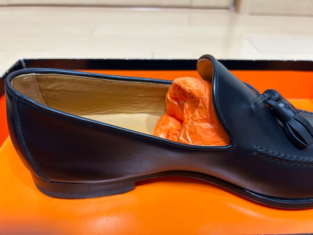 ♡ MAGNANNI 42 ブラック タッセルローファー♡