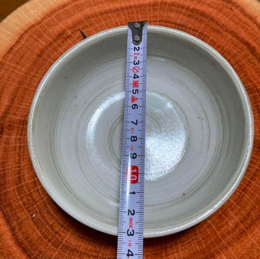 有田焼 藍色 お魚柄 ご飯お茶碗 おまけ付き 京窯 小皿 箸置き