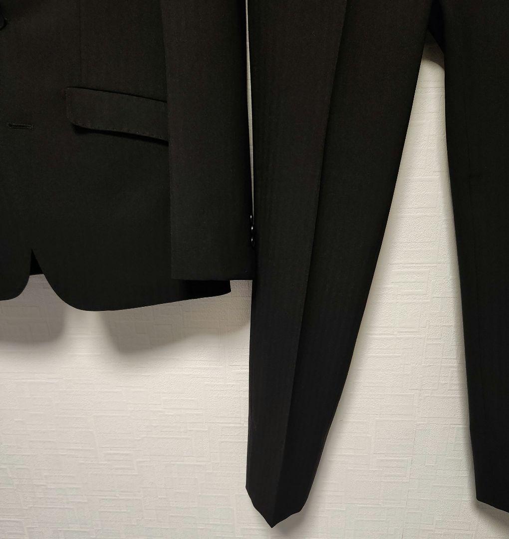 スーツセレクト　メンズ　スーツ　スリーピース　4Sシリーズ　着用一回　ブラック