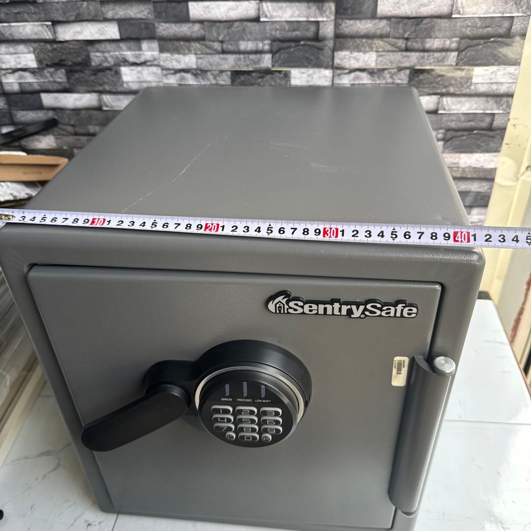 SentrySafe デジタル式耐火・防水金庫　テンキー式【A-165】