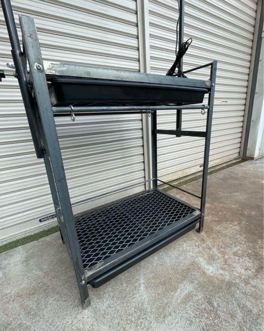 受注生産開始　オプション多数　アイアン植物棚　ダクトレール付き！