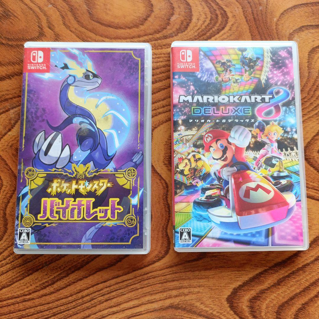 switch マリオカート8デラックス ポケットモンスター バイオレット