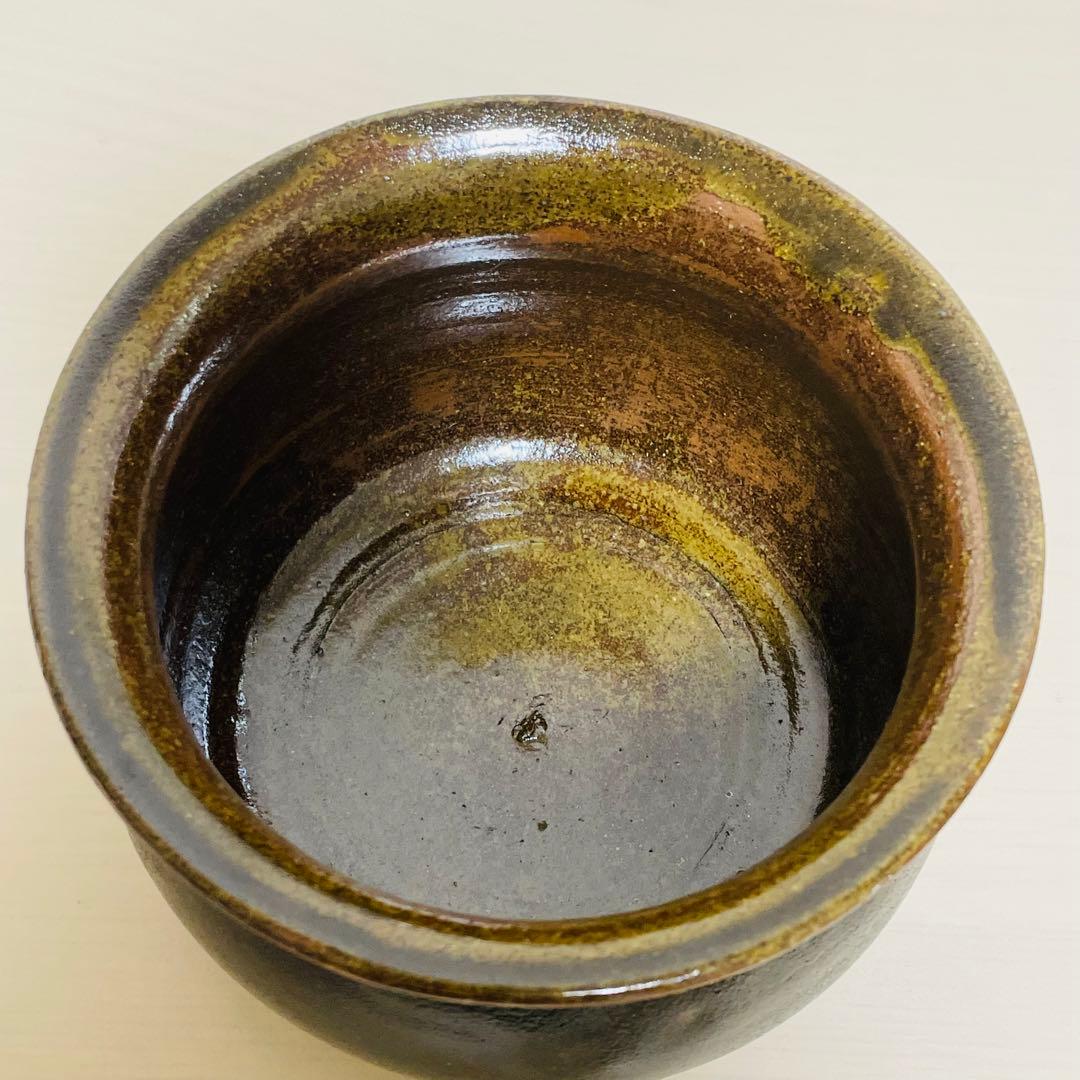 未使用 黒薩摩 龍門司焼 薩摩焼 皆具 立田光 在銘 共箱 茶道具 茶器