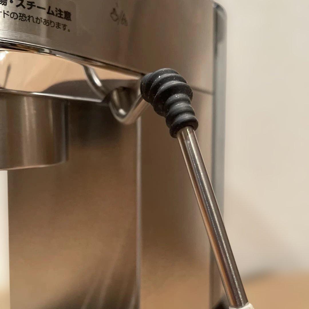 De'Longhi エスプレッソマシン シルバー/ブラック