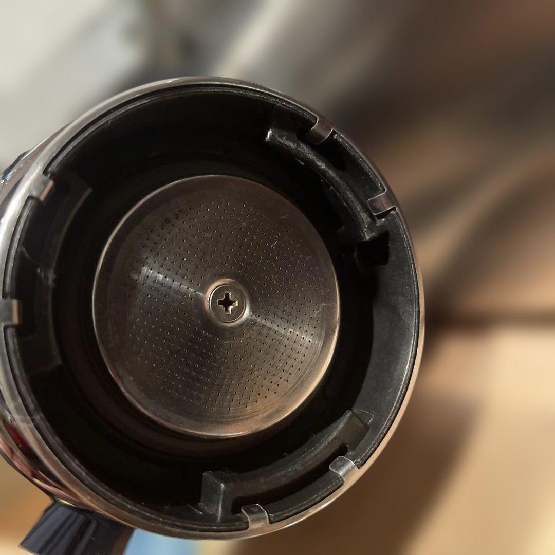 De'Longhi エスプレッソマシン シルバー/ブラック