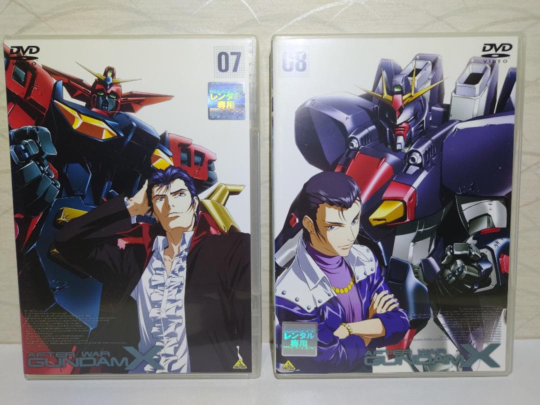 機動新世紀ガンダムX DVD 全10巻セット（レンタル版）
