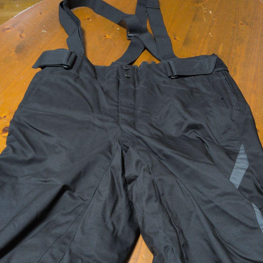 phenix スキーウェア ブラック/イエロー チェック柄　上下セットМサイズ