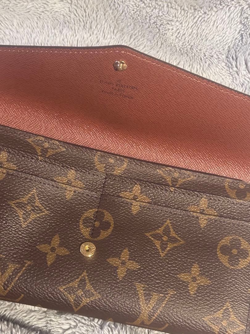 LOUIS VUITTON モノグラム ポルトフォイユ サラ ファスナー長財布
