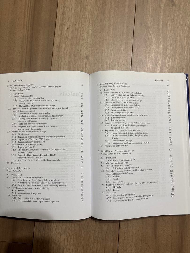 Developments in Data Linkage 洋書 統計