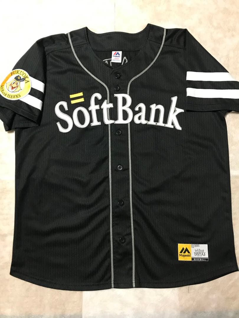 福岡ソフトバンクホークス ビジターユニフォーム 和田毅 マジェスティック製 新品