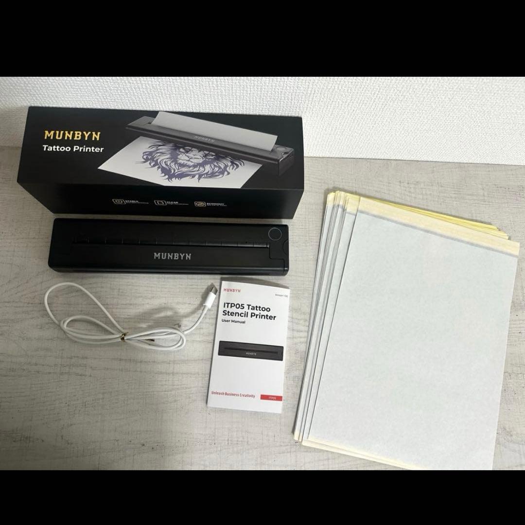 サーマルプリンター タトゥー転写紙30枚セット