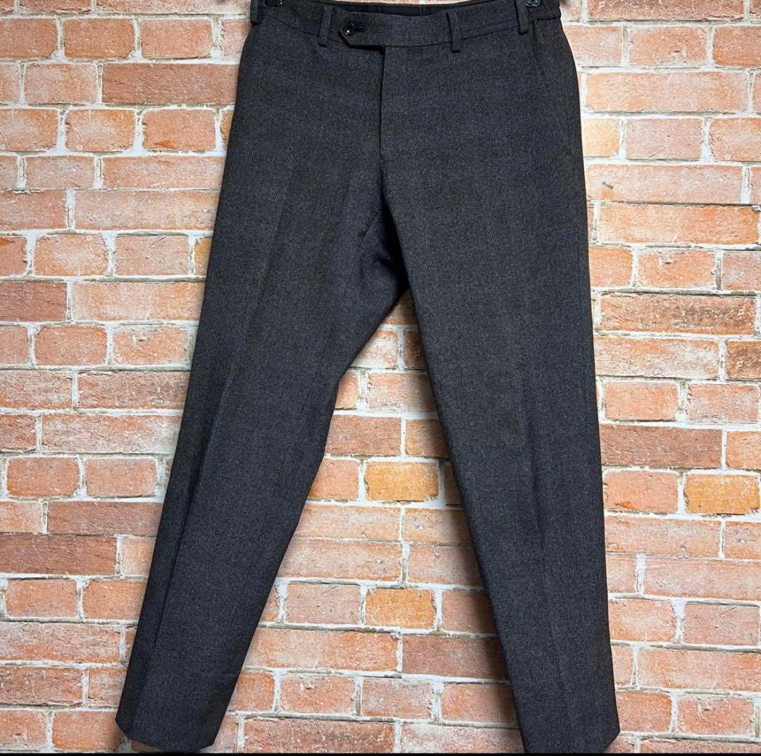 【美品】スーツセレクト　上下スーツ　4s y4 洗える　セットアップ　グレー