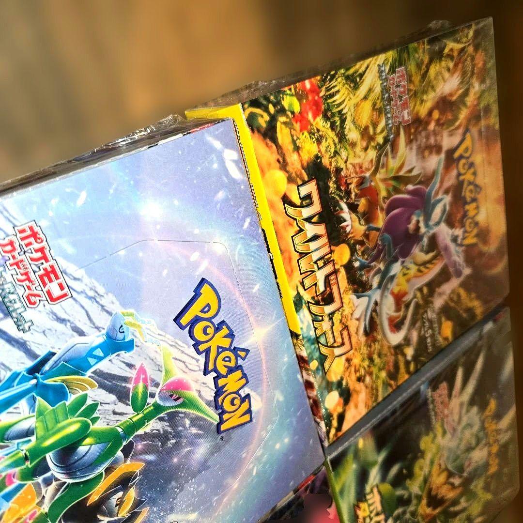 s*i様 ポケモンカードゲーム シュリンク付き未開封6box