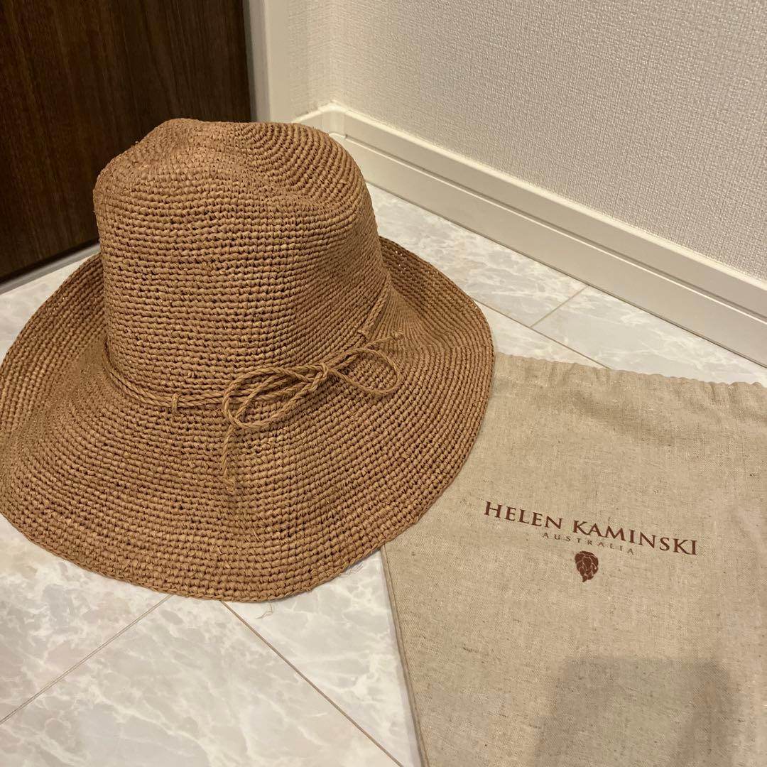 ヘレンカミンスキー　プロバンス10 ラフィアハット　カラーNougat