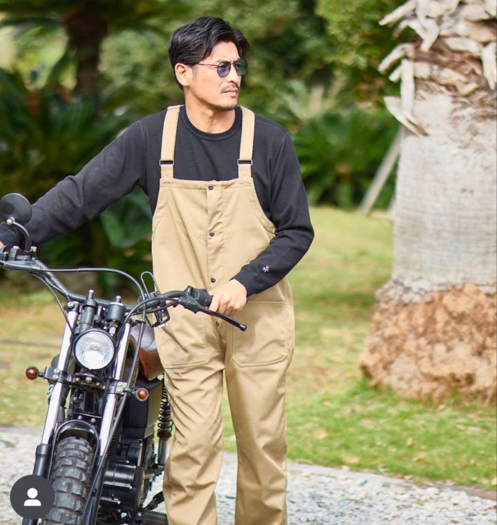 BLUCOウォーム オーバーオール　カーキ美品