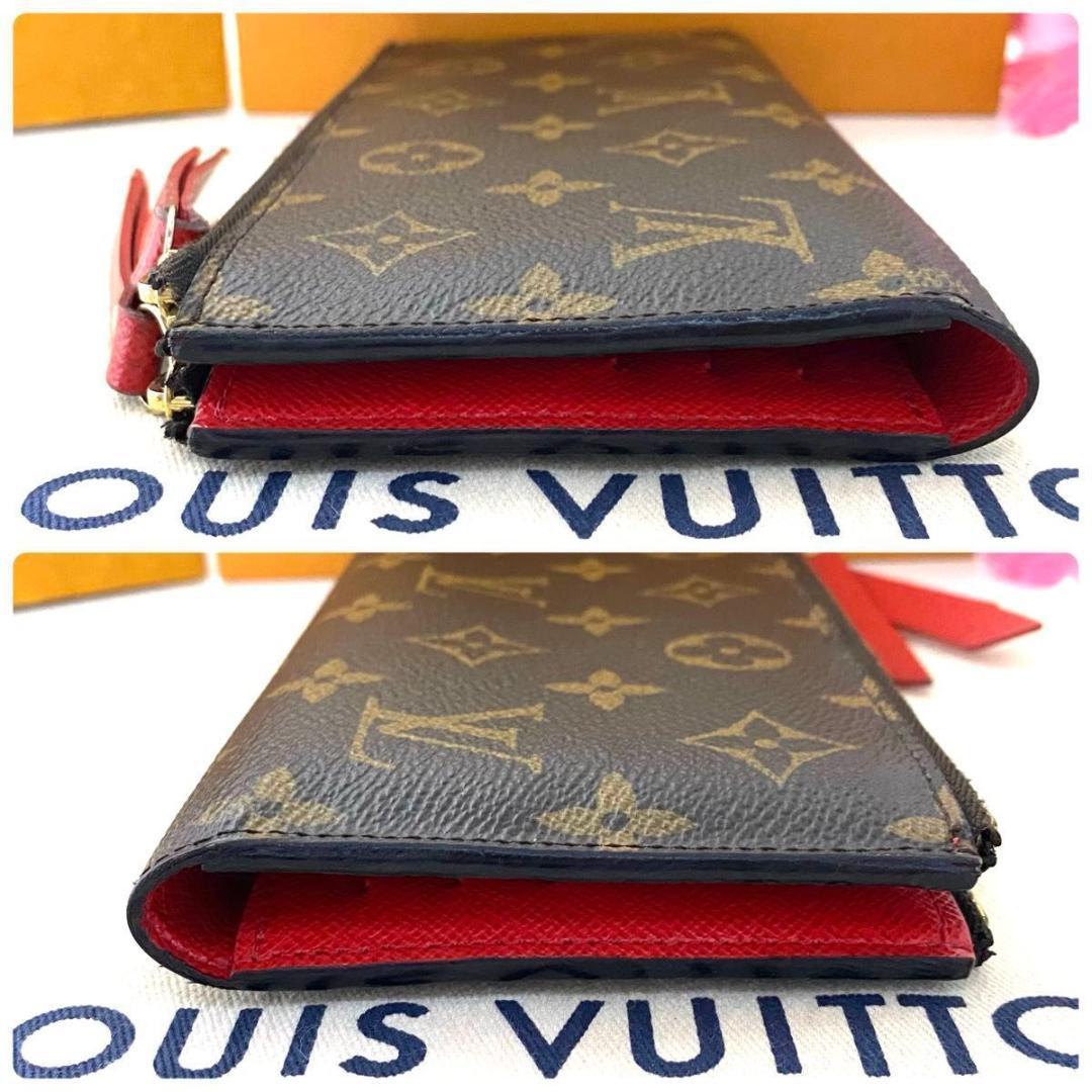 ルイ ヴィトン◎ポルトフォイユ アデル コクリコ ダブルファスナー モノグラム